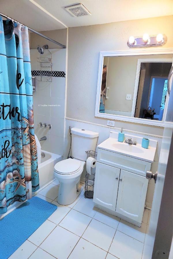 Casaazul-2605A-Couples Retreat By Beach & Pleasure Pier 1 Block Away- 2Bed 2Bath- 7 Minutes To Cruise Terminal Galveston Kültér fotó