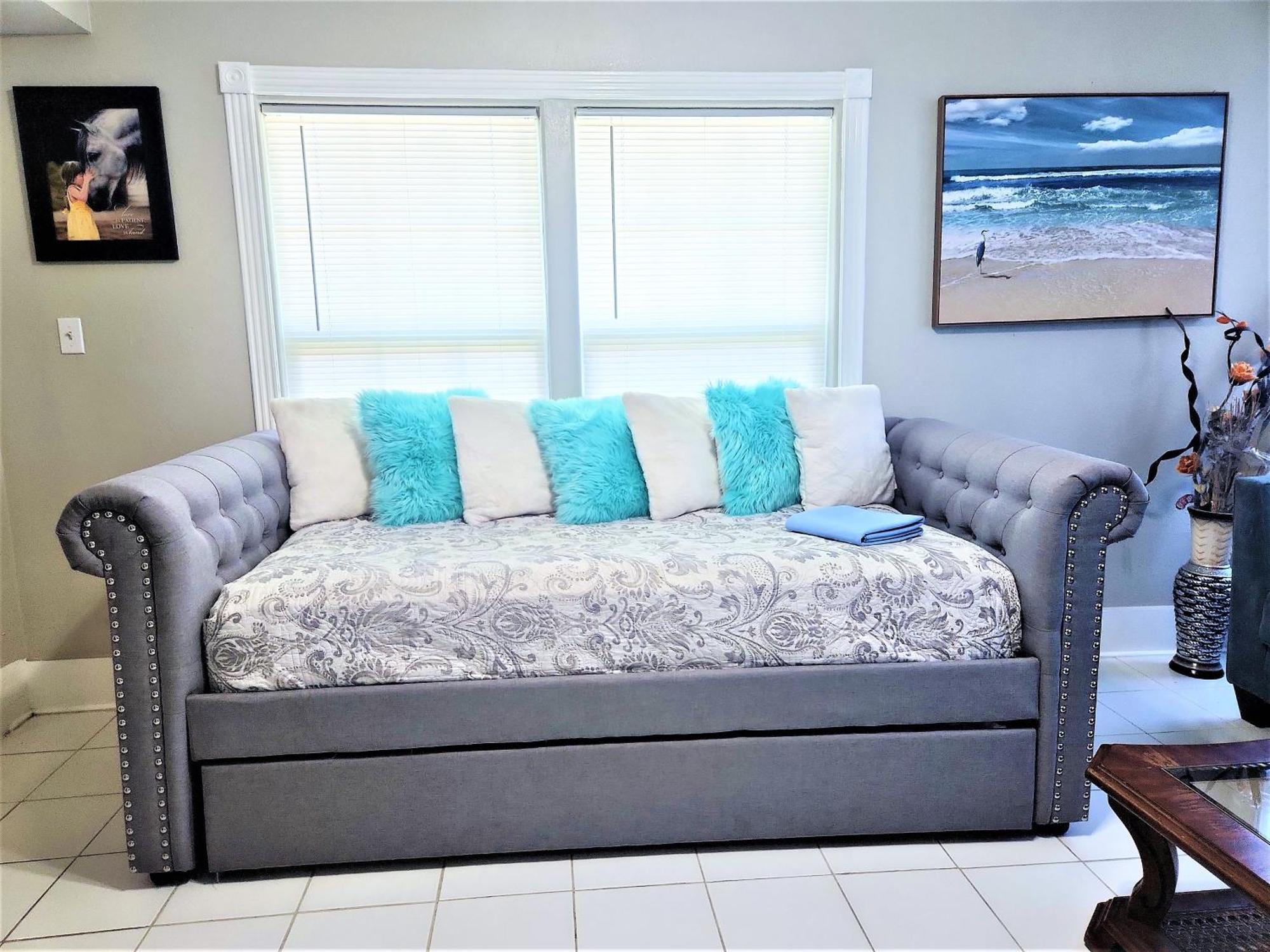 Casaazul-2605A-Couples Retreat By Beach & Pleasure Pier 1 Block Away- 2Bed 2Bath- 7 Minutes To Cruise Terminal Galveston Kültér fotó
